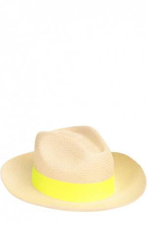 Шляпа пляжная Artesano. Цвет: желтый