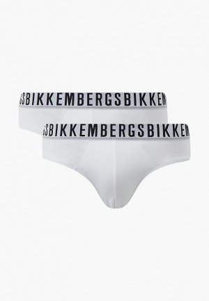 Трусы 2 шт. Bikkembergs. Цвет: белый