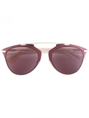 Солнцезащитные очки Reflected Burgun Dior Eyewear. Цвет: розовый и фиолетовый