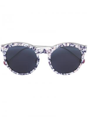 Солнцезащитные очки Dior Blossom Eyewear. Цвет: розовый и фиолетовый
