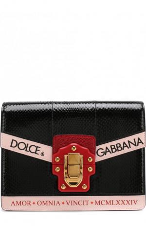 Сумка Lucia Dolce & Gabbana. Цвет: черный