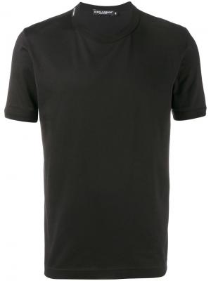 Базовая футболка Dolce & Gabbana. Цвет: чёрный