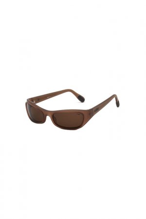 Солнцезащитные очки FILA. Цвет: коричневый