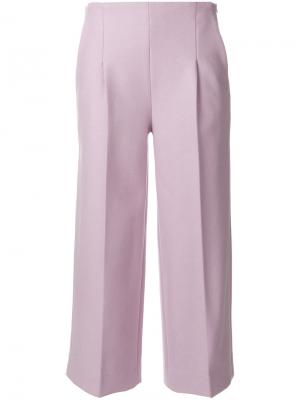 Укороченные широкие брюки Chalayan. Цвет: розовый и фиолетовый