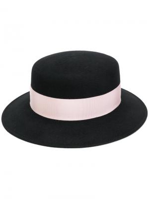 Фетровая шляпа Toledo Borsalino. Цвет: чёрный