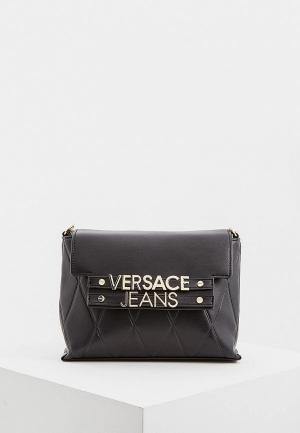 Сумка Versace Jeans. Цвет: черный