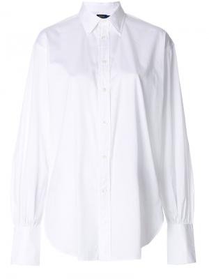 Рубашка свободного кроя Polo Ralph Lauren. Цвет: белый
