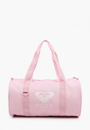 Сумка спортивная Roxy. Цвет: розовый