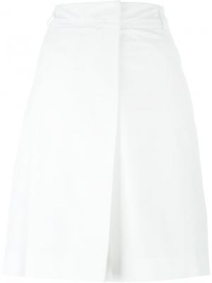 Широкие шорты Jil Sander. Цвет: белый