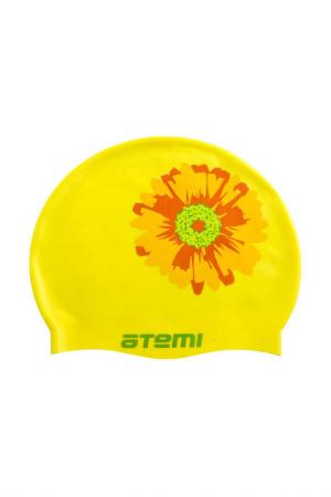 Шапочка для плавания ATEMI. Цвет: желтый