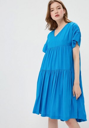 Платье Baon. Цвет: синий