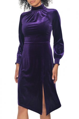 Платье MONDIGO. Цвет: фиолетовый