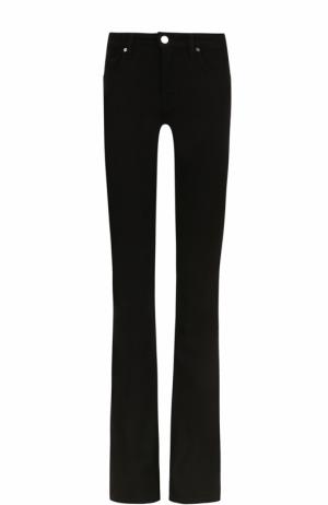 Однотонные расклешенные джинсы Victoria, Victoria Beckham. Цвет: черный