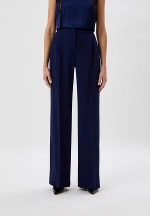 Брюки Alberta Ferretti. Цвет: синий
