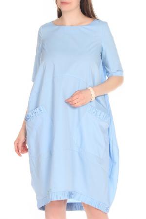 Платье Adzhedo. Цвет: голубой