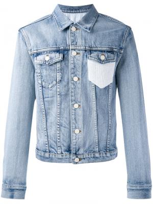 Джинсовая куртка с нагрудными карманами 3.1 Phillip Lim. Цвет: синий