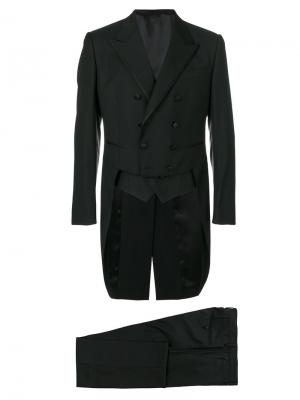 Двубортный костюм Dolce & Gabbana. Цвет: чёрный