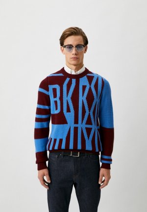 Джемпер Bikkembergs. Цвет: бордовый