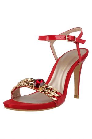 High heels sandals ROBERTO BOTELLA. Цвет: red