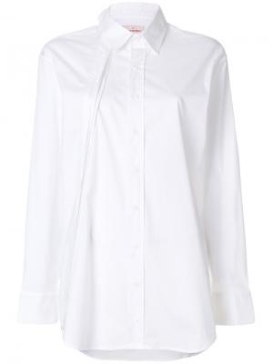 Классическая рубашка A.F.Vandevorst. Цвет: белый