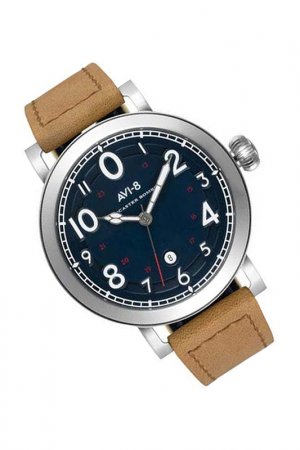 Наручные часы AVI-8. Цвет: коричневый