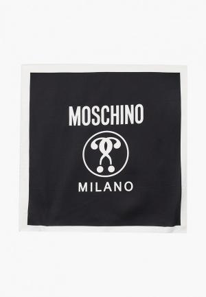 Платок Moschino. Цвет: черный