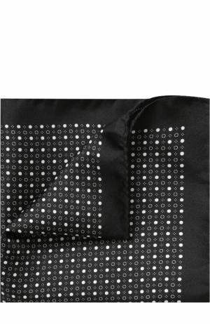 Шелковый платок Dolce & Gabbana. Цвет: черный