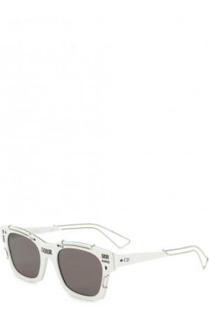 Солнцезащитные очки Dior. Цвет: белый