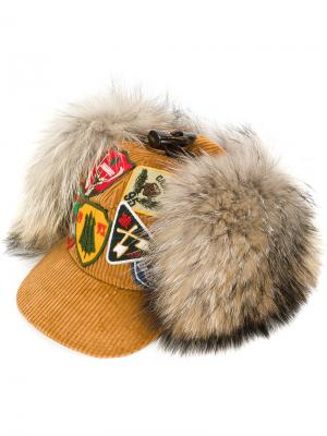 Лыжная шапка Dsquared2. Цвет: коричневый