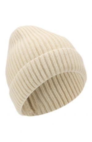 Кашемировая шапка TSUM Collection. Цвет: белый