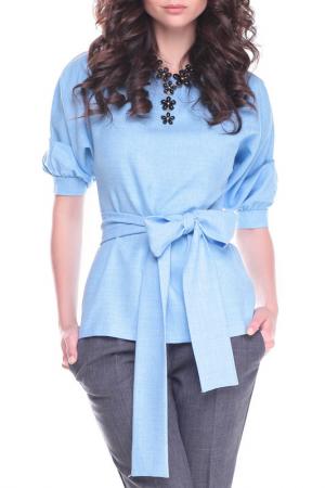 Блуза Laura Bettini. Цвет: голубой
