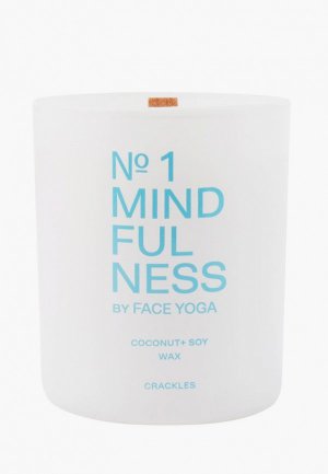 Свеча ароматическая Face Yoga. Цвет: белый