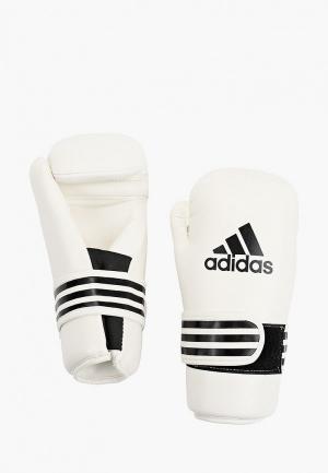 Перчатки боксерские adidas Combat. Цвет: белый