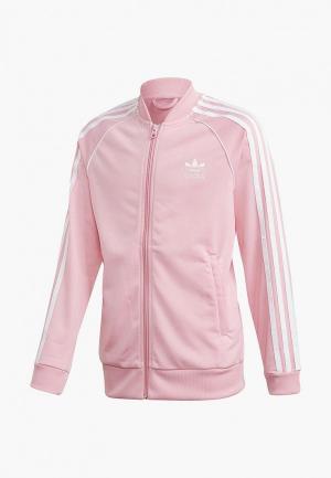 Олимпийка adidas Originals. Цвет: розовый