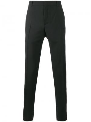 Классические брюки с полосками по бокам Valentino. Цвет: чёрный