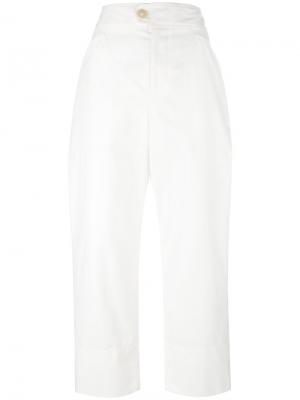 Укороченные брюки Sola Isabel Marant. Цвет: белый