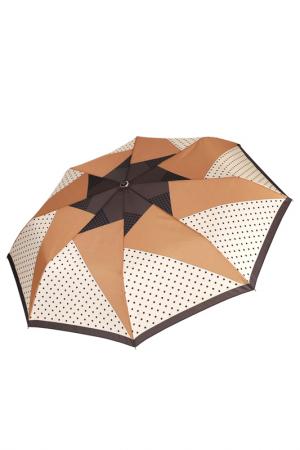 Зонт FABRETTI. Цвет: бежевый