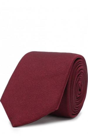 Шелковый галстук Dolce & Gabbana. Цвет: бордовый