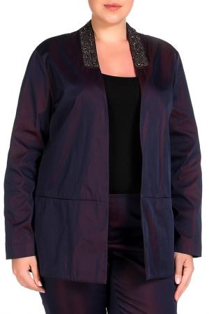 Пиджак ELENA MIRO. Цвет: фиолетовый