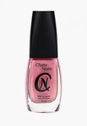 Лак для ногтей Chatte Noire. Цвет: розовый