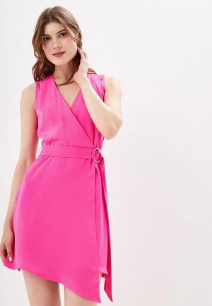 Платье Warehouse. Цвет: розовый