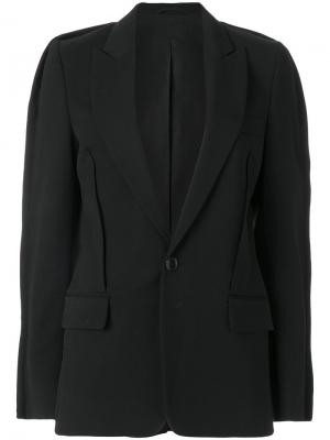 Пиджак с V-образным вырезом A.F.Vandevorst. Цвет: чёрный