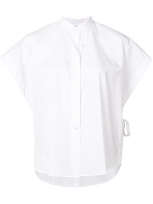 Блузка с широкими рукавами Helmut Lang. Цвет: белый