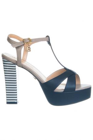 High heels sandals LAURA BIAGIOTTI. Цвет: taupe
