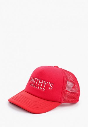 Бейсболка Smithys Smithy's. Цвет: красный
