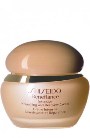 Восстанавливающий питательный крем интенсивного действия Benefiance WrinkleResist24 Shiseido. Цвет: бесцветный