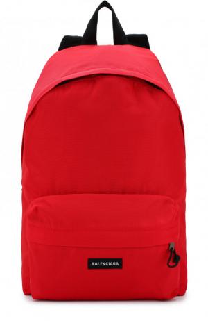 Текстильный рюкзак Explorer Balenciaga. Цвет: красный