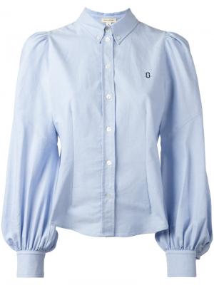 Рубашка с вышивкой Marc Jacobs. Цвет: синий