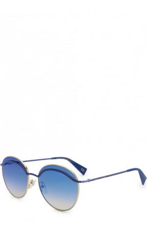 Солнцезащитные очки Marc Jacobs. Цвет: синий