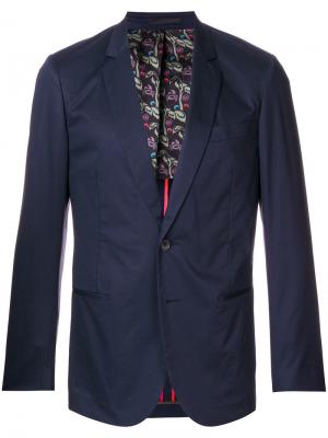 Classic blazer Ps By Paul Smith. Цвет: синий